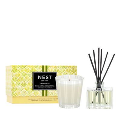 Grapefruit Petite Candle & Diffuser Set  
