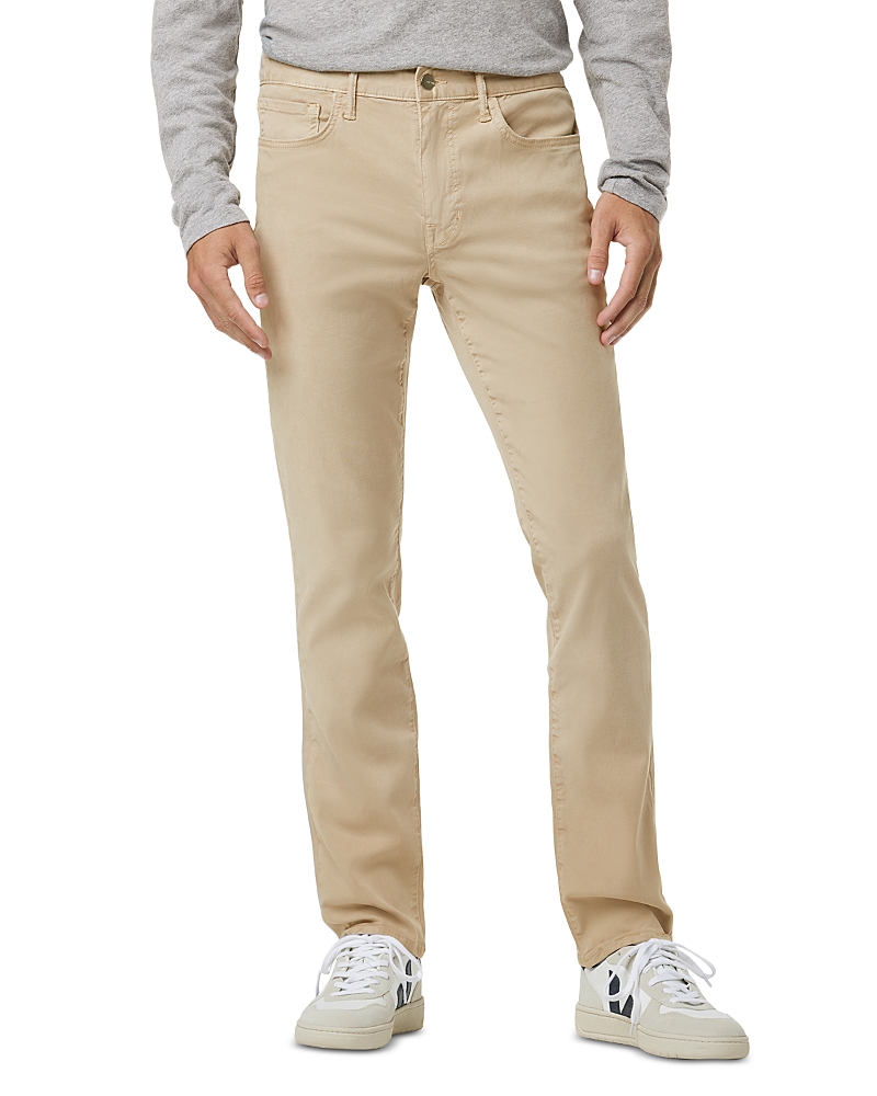 Joe's Jeans The Brixton Straight Slim Twill Pants In Neutral