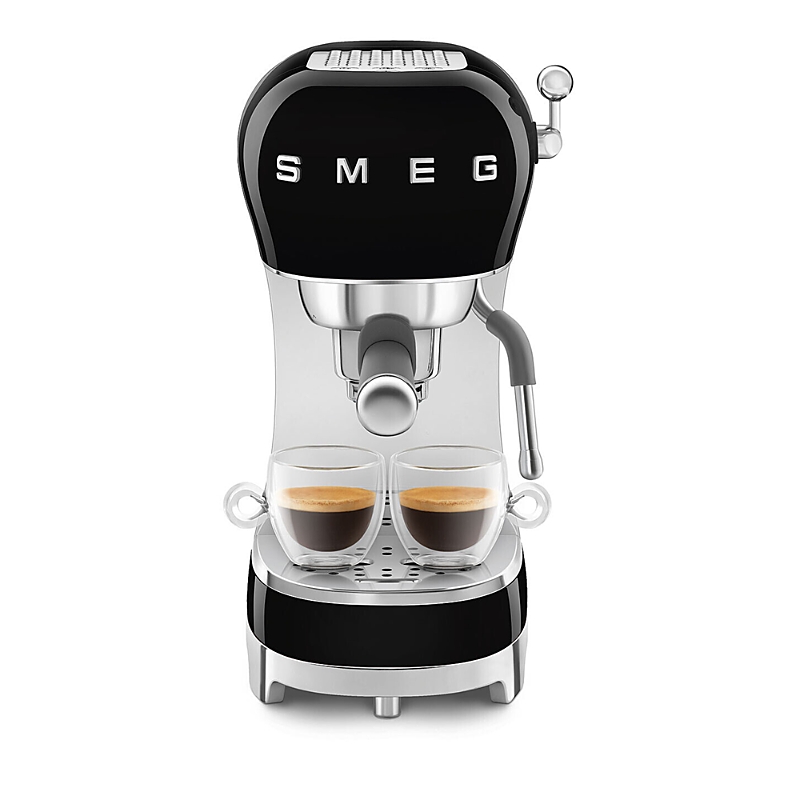 Smeg Manual Espresso Machine In Black