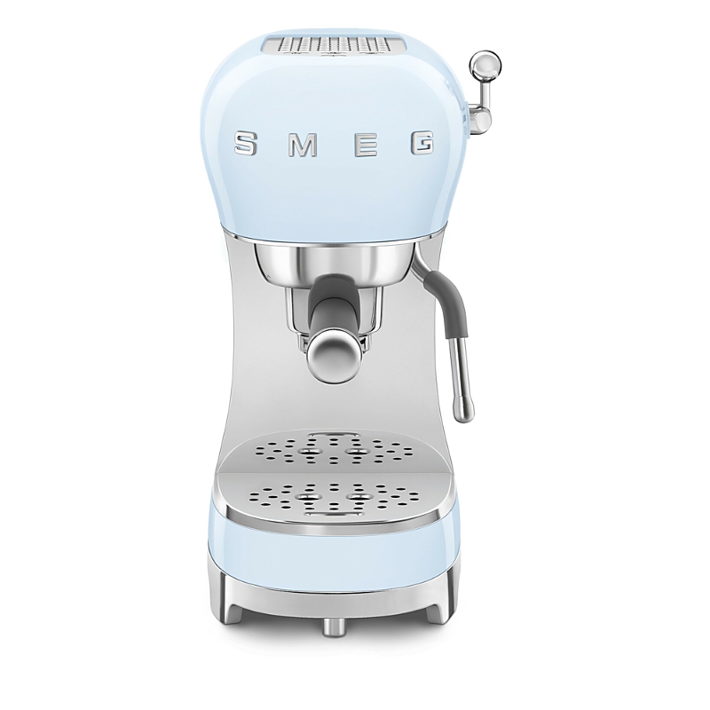 Smeg Manual Espresso Machine In Blue