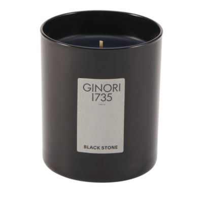 LCDC Black Stone Candle Refill, 6.7 oz.