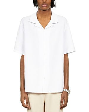 The Kooples Manches Short Sleeve Camp Shirt