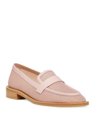 Stuart Weitzman - Women's Palmer Slip On Pointed Toe Loafer Flats