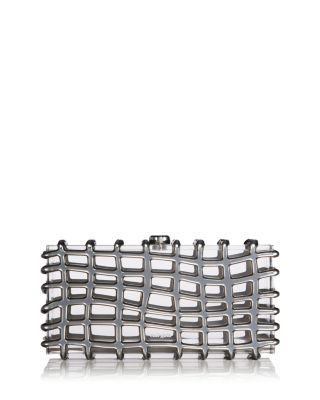 Cult Gaia - Rina Mini Caged Acrylic Clutch