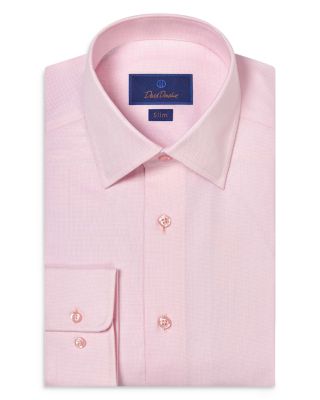 David Donahue - Slim Fit Royal Oxford Dress Shirt