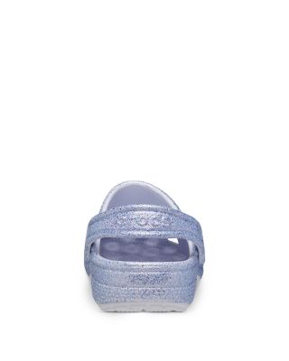 Unisex Classic Glitter Clogs - Toddler