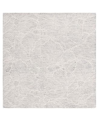 Safavieh Ebony EBN101F Square Area Rug, 6' x 6'