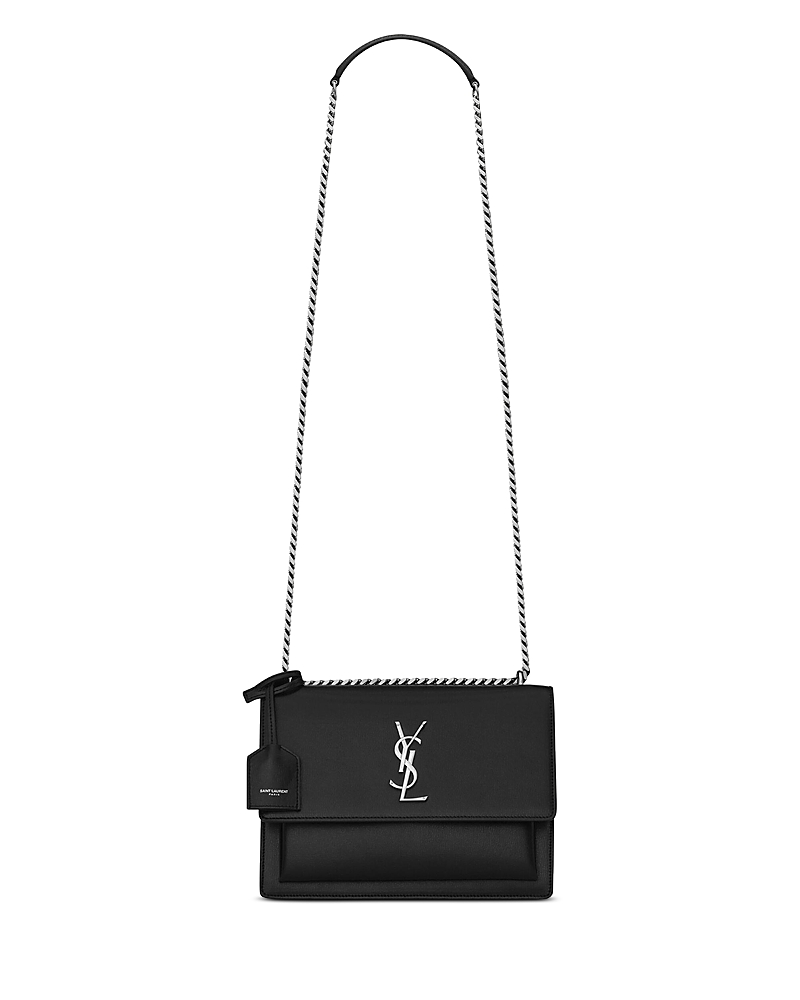 Saint Laurent Sunset Medium Crossbody Bag in Smooth Leather