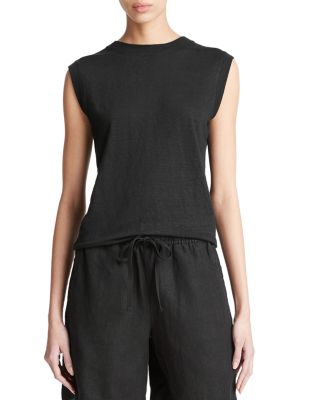 Vince - Linen Muscle Tee