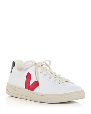 Shop Veja Women's Urca Low Top Sneakers In White Pekin/nautico