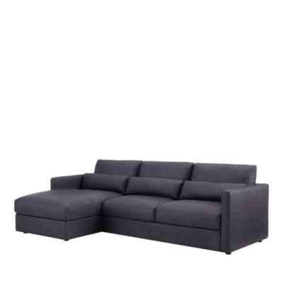Amaro 2-Piece Leather Sectional
