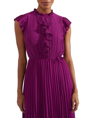 Addison Pleated Midi Dress