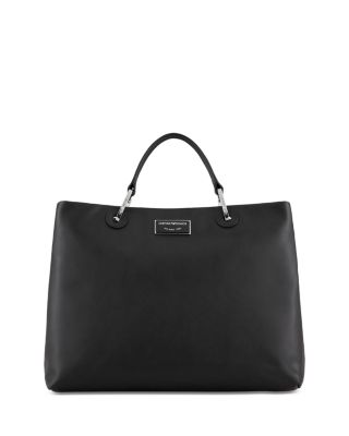 Emporio Armani - ASV Medium Myea Leather Shopper Bag