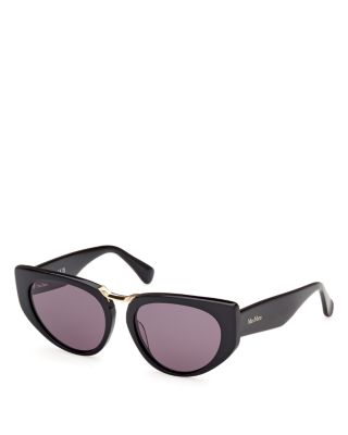 Max Mara Bridge 1 MM0093 83Y Sunglasses Purple Cat Eye Plum Acetate 54-18-140 MaxMara Bridge1 MM0093 (83Y) Sunglasses Woman | Shop Online  main image 3