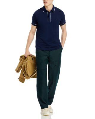 Tipped Short Sleeve Polo Shirt