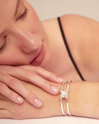  Semi-Rigid Crystal Band