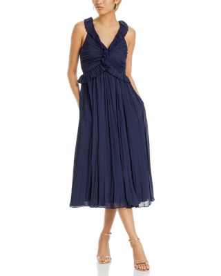 Cinq à Sept - Calloway Ruffled Midi Dress