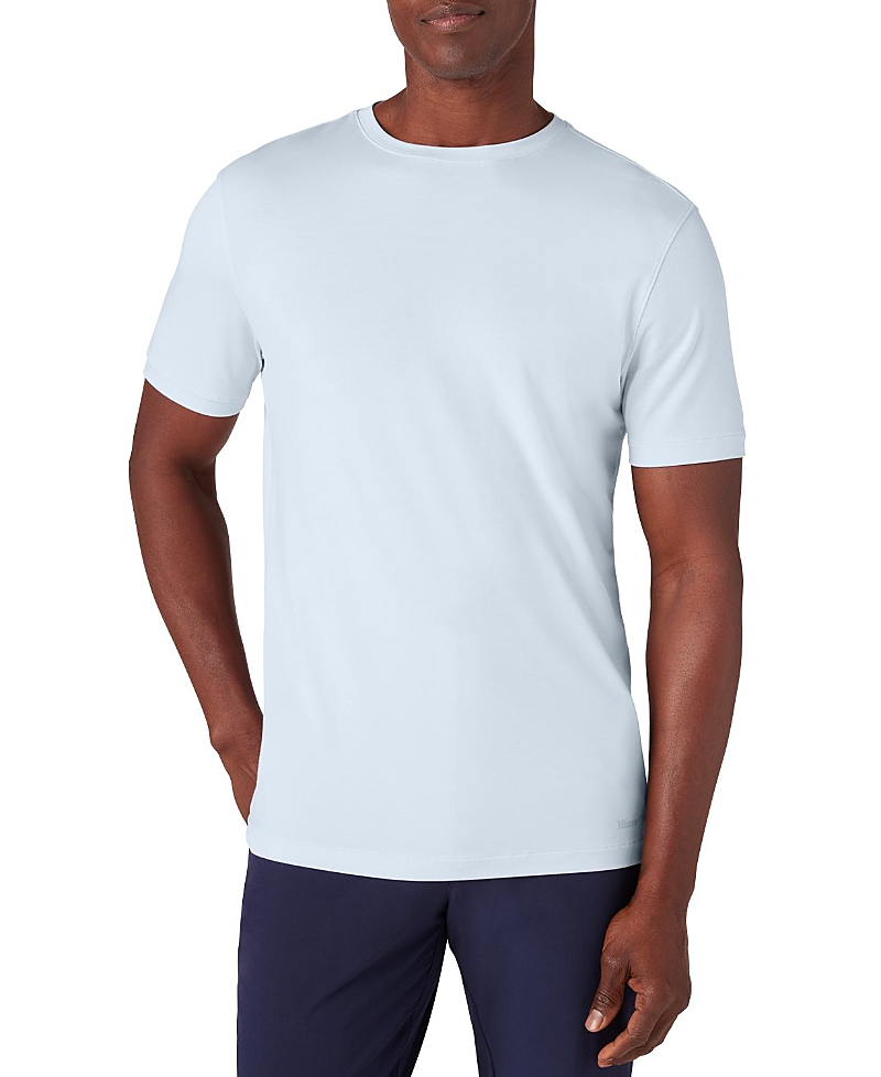 Mizzen + Main Knox Solid Performance T-shirt In Sky Solid