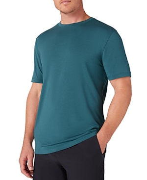 Mizzen + Main Mizzen+main Knox T-shirt In Balsam Solid