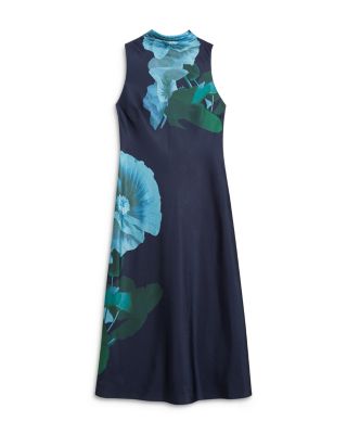 Ted Baker Timava Cowl Neck Midi Slip Dress | Bloomingdale's
