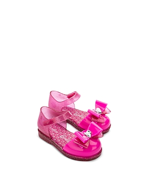 Mini Melissa Girls' Amy & Barbie Sandals - Toddler