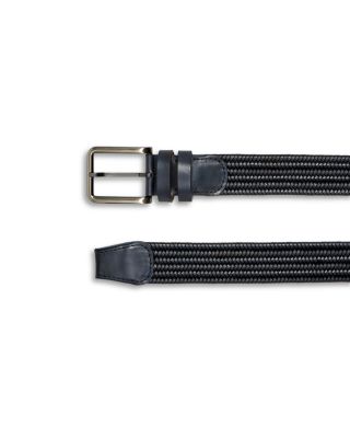 Astoria Woven Stretch Leather Belt