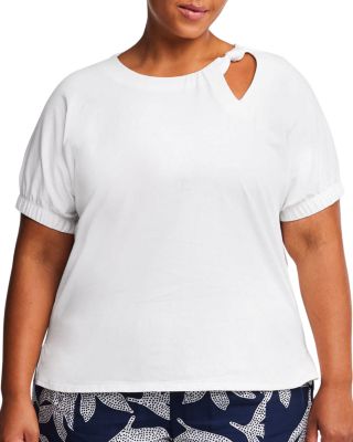 Estelle Plus - Knot Detail Top