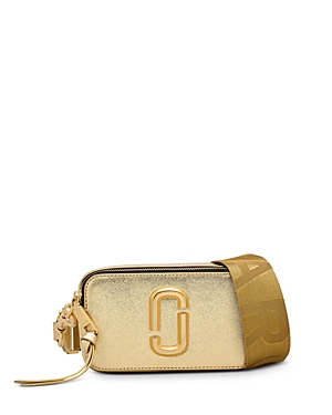 Marc Jacobs The Metallic Snapshot Dtm In Gold