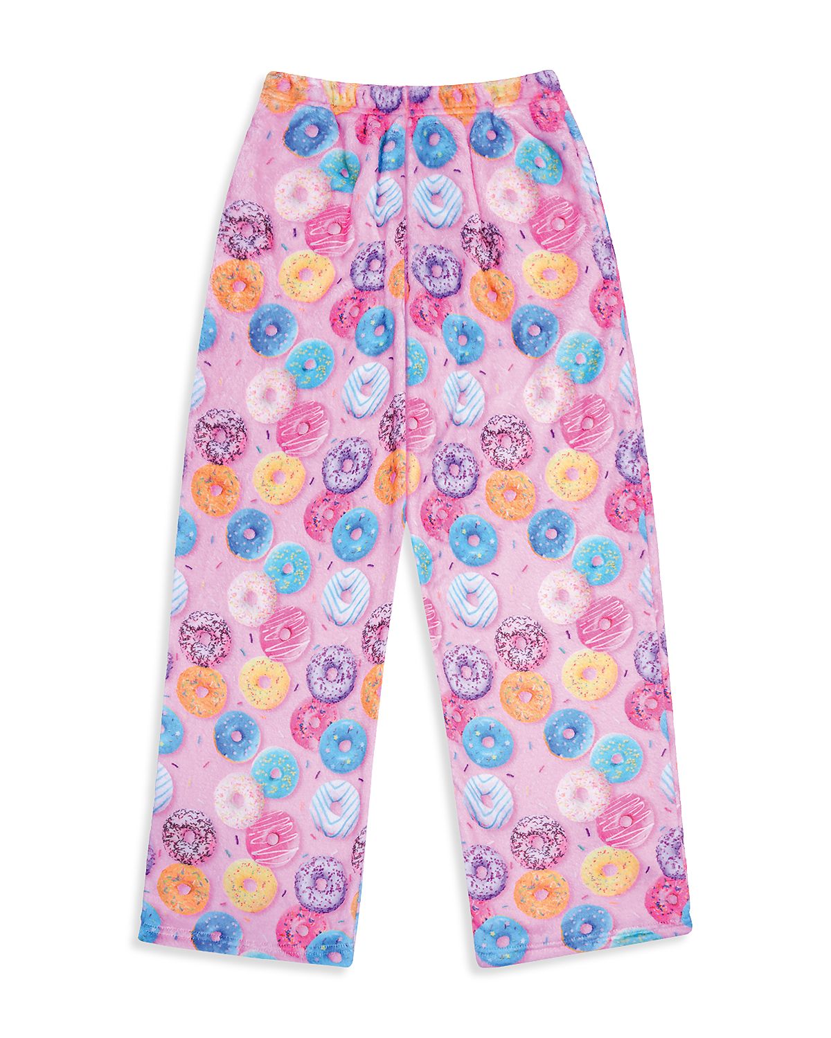 Iscream Girls' Go Donuts Plush Pants - Big Kid