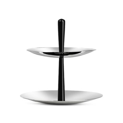 Nambé - Circa Two-Tiered Server