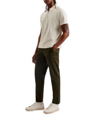 Regular Fit Textured Chinos