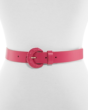 Gavazzeni Women's Michela Leather Belt In Pink