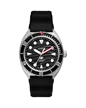 Shop Fossil Breaker Watch, 42mm In Black