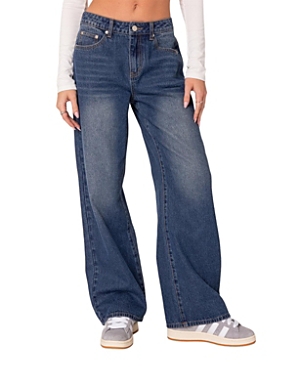 EDIKTED KARIE RELAXED MID RISE JEANS