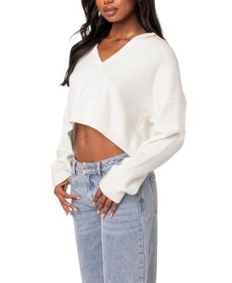 Marcie Oversized Cropped Sweater
