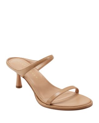 Women's Alonde Leather High Heel Slide Sandals