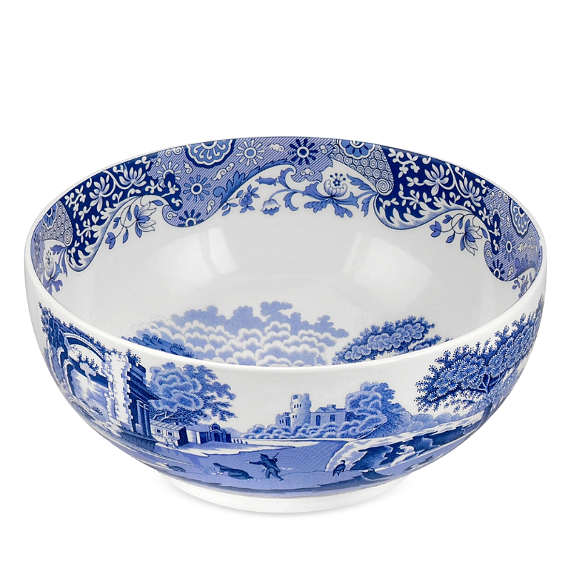 Royal Worcester & Spode Spode Blue Italian Deep Round Bowl In Blue