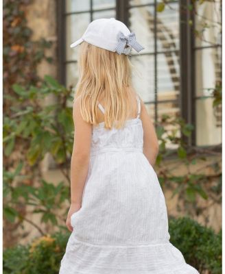 Girls' American Flag Bow Baseball Hat - Little Kid, Big Kid