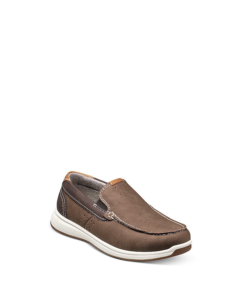 Florsheim Kids Boys' Crossover Jr. Moc Toe Slip On Sneakers - Toddler, Little Kid, Big Kid