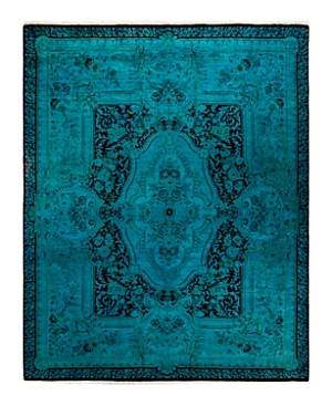 Shop Bloomingdale's Fine Vibrance M1416 Area Rug, 8'1 X 10'3 In Blue