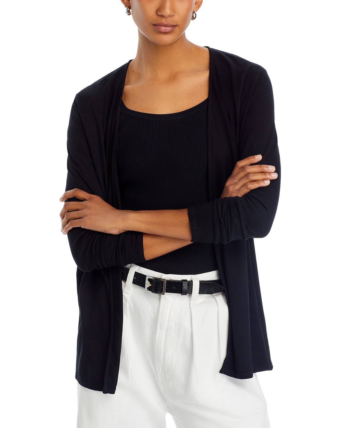 Long Sleeve Open Front Cardigan