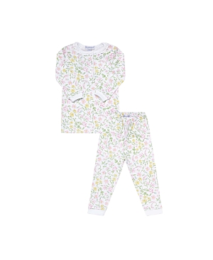 Nellapima Girls' Berry Wildflowers Pajamas - Little Kid In Pink