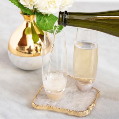 Elevo Champagne Glasses, Set of 2
