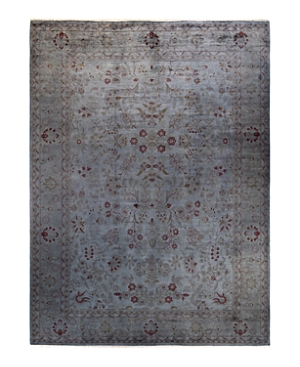 Shop Bloomingdale's Fine Vibrance M1339 Area Rug, 9'3 X 12'4 In Gray
