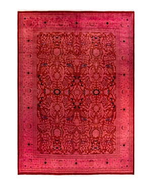 Shop Bloomingdale's Fine Vibrance M1377 Area Rug, 10'2 X 14'1 In Pink