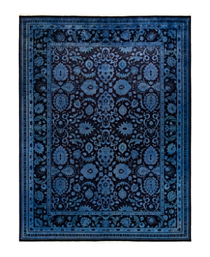 Shop Bloomingdale's Fine Vibrance M2037 Area Rug, 9'2 X 12'2 In Blue