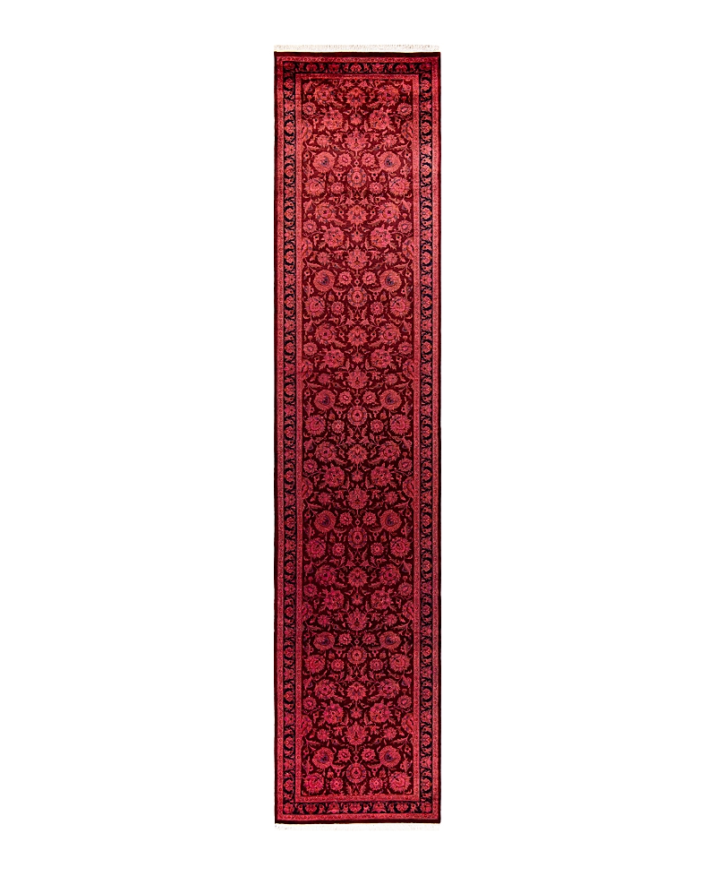 Bloomingdale's Fine Vibrance M1192 Runner Area Rug, 2'6 X 12'3 In Red