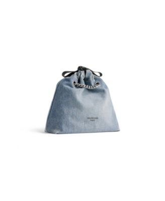 Balenciaga Crush Small Tote Bag Denim | Bloomingdale's