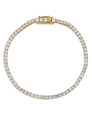 Shop Nadri Perfect Tennis Bracelet In Gold