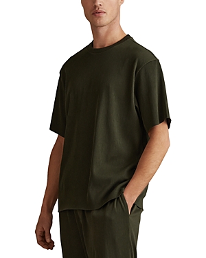 Reiss Skyee Oversized Fit Tee In Green